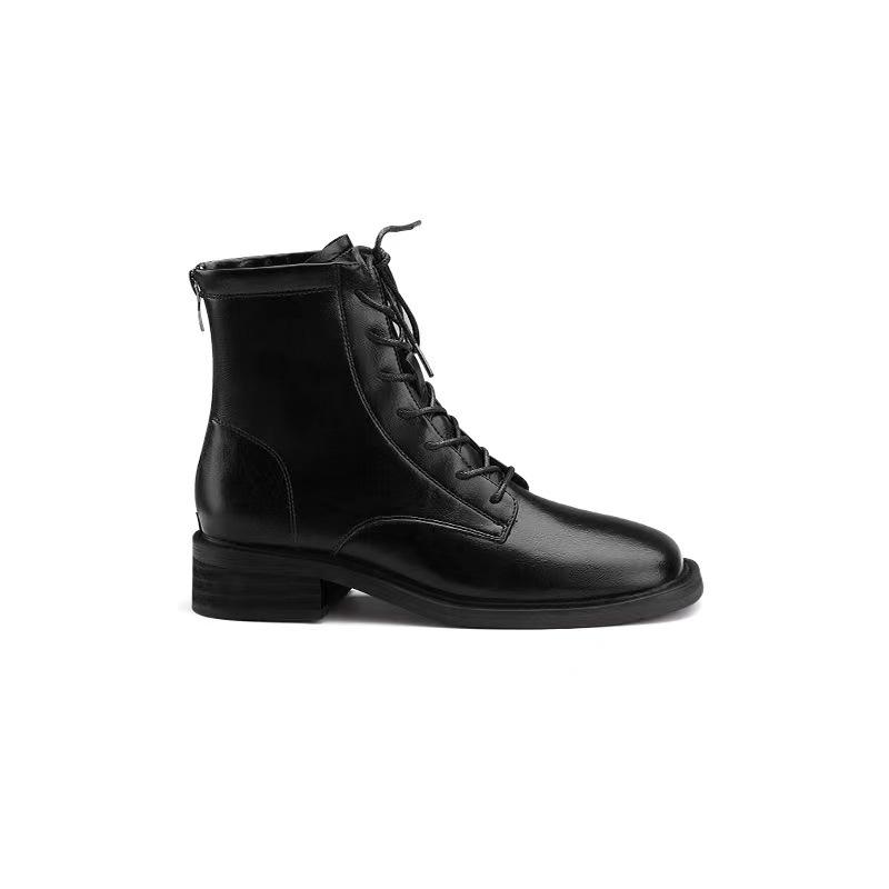 Boots | Fischer Lace-Up Boot  –  Mens Boots Black