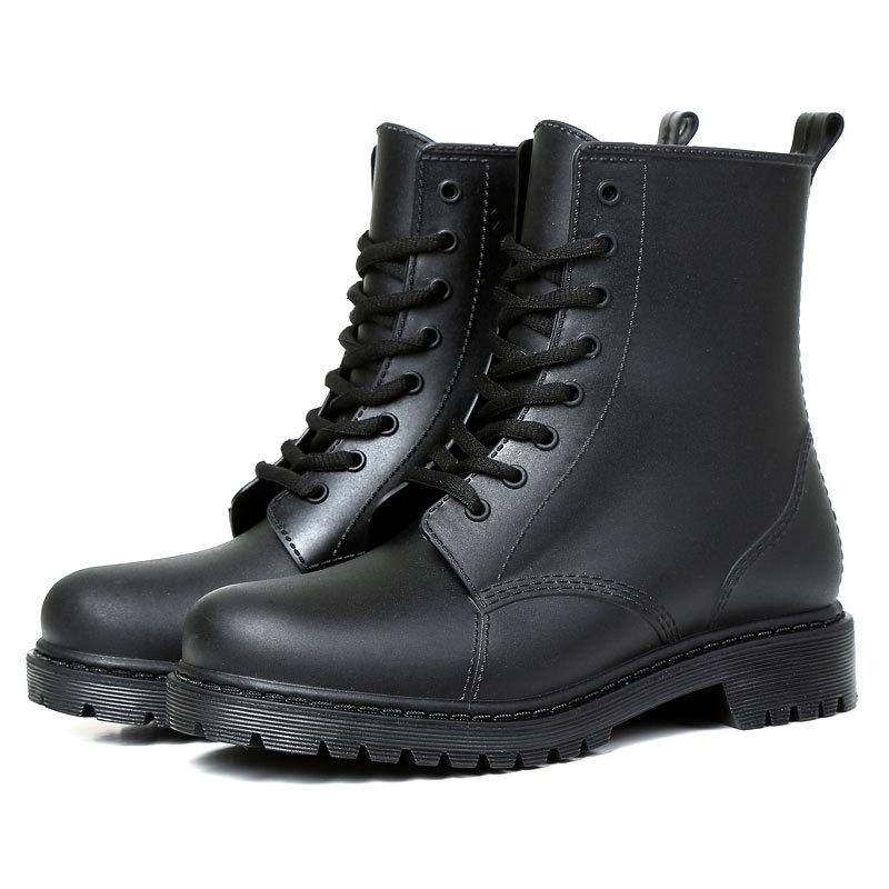 Boots | Sevigo Combat Ankle Boot – Black  –  Mens Boots Boots