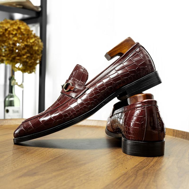 Dress Shoes | Sinclair Loafer  –  Mens Dress Shoes Dark Brown