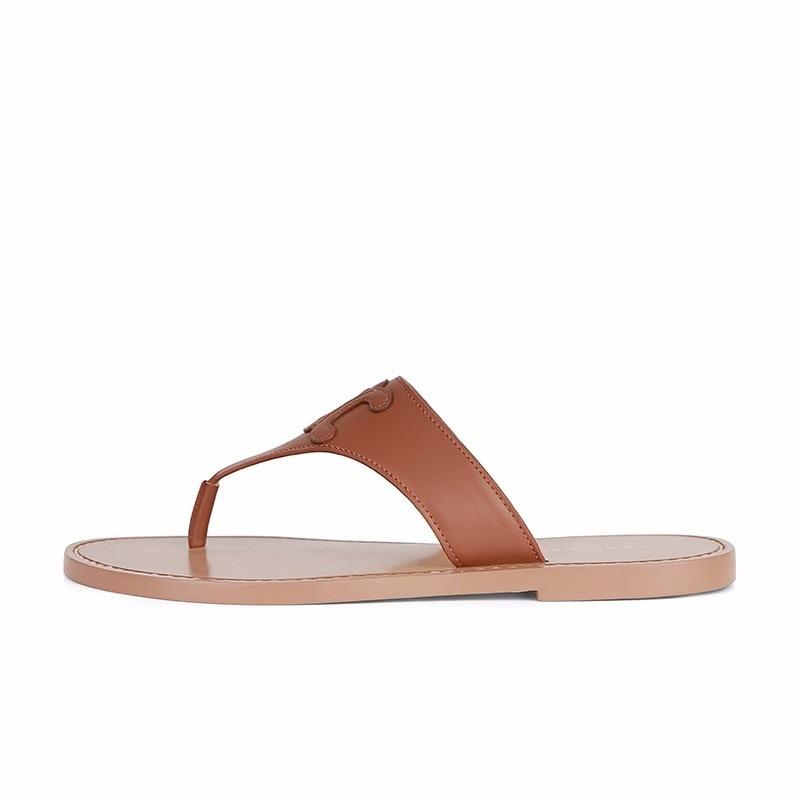 Flat Sandals | Deverena T-Strap Sandal  –  Womens Flat Sandals Flat Sandals