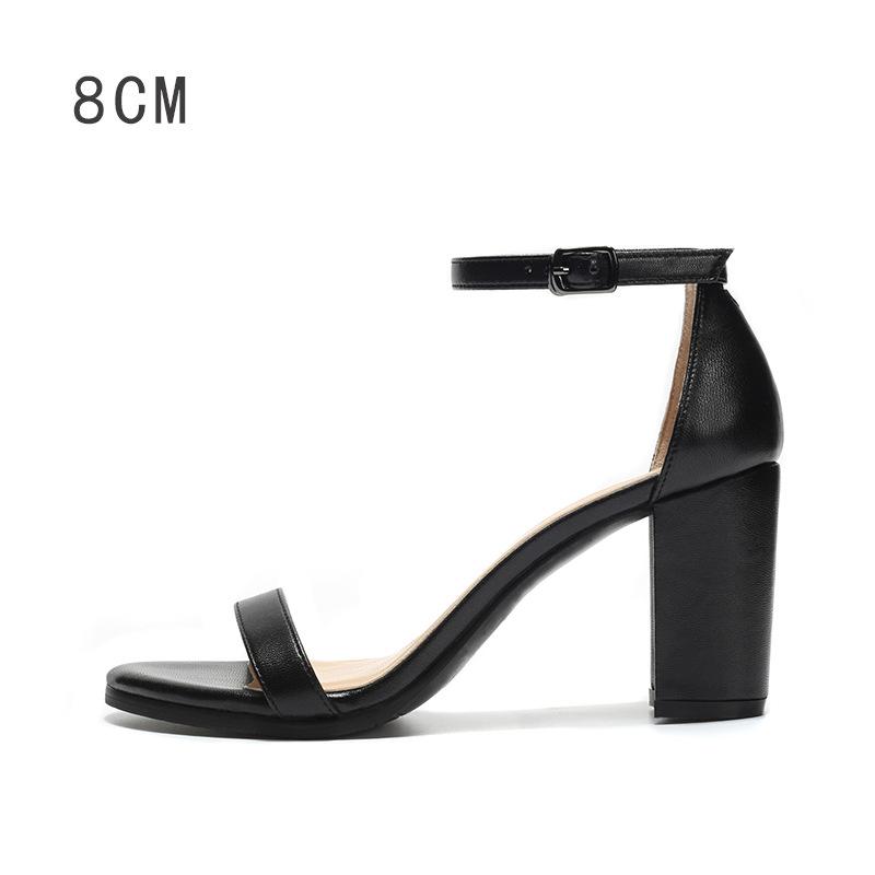 Heels | Pristine Strappy Sandal  –  Womens Block Heels Block Heels