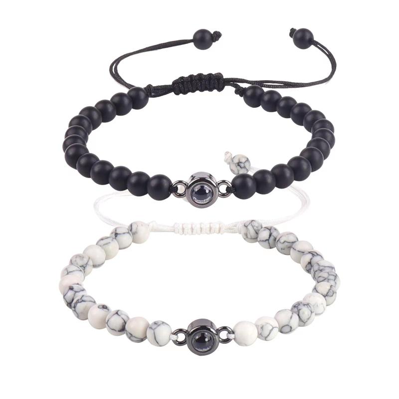 Jewelry & Watches | Adalgiso Bracelet  –  Mens Accessories Grey