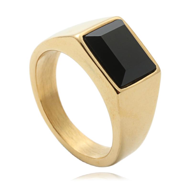 Jewelry & Watches | Barrabos Ring  –  Mens Accessories Black/Gold Multi