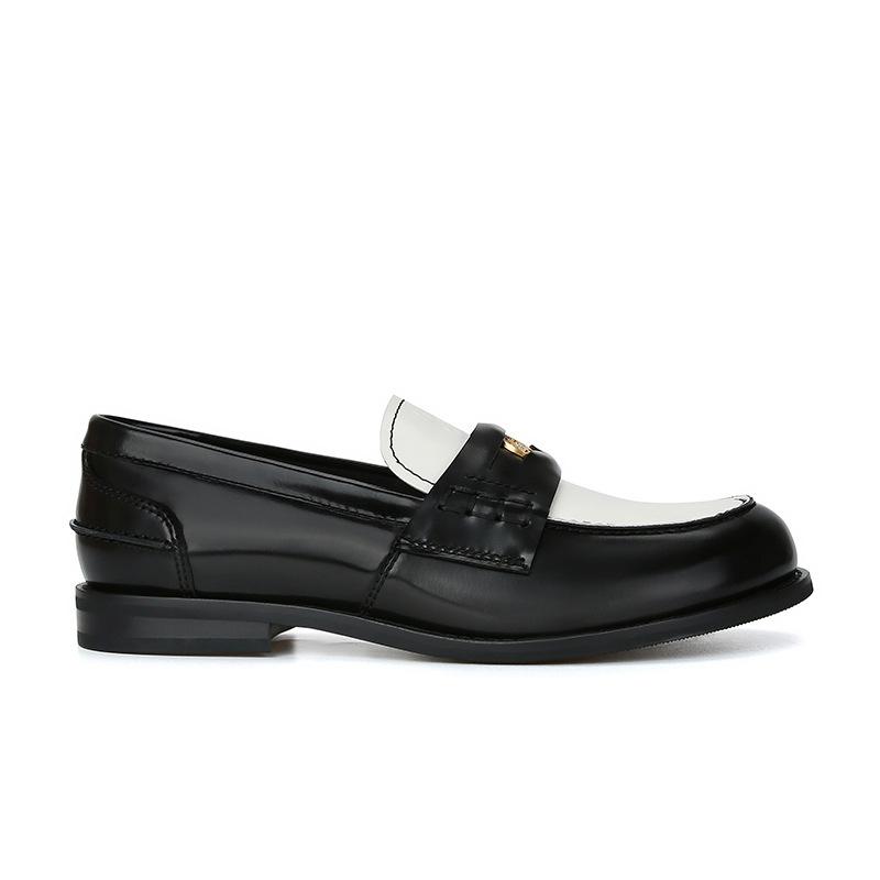 Loafers & Oxfords | Adibaen Loafer  –  Womens Loafers & Oxfords Black/White