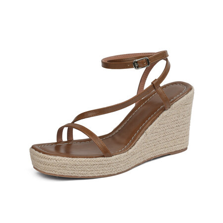 Sandals | Anita Strappy Wedge Sandal  –  Womens Sandals Other Brown