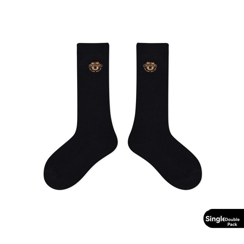 Socks | Granary Crew Socks  –  Mens Accessories Black