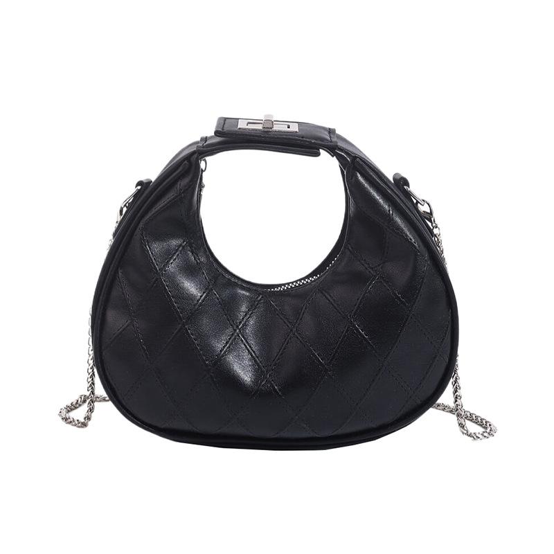 Top Handle Bags | Hallyex Hobo Bag  –  Womens Bags Open Black