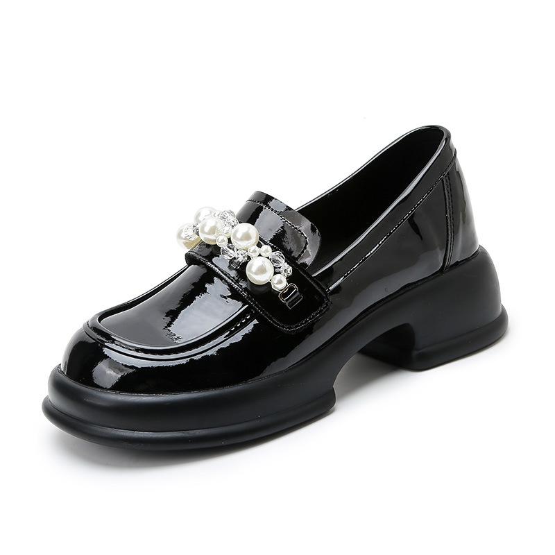 Loafers & Oxfords | Mazeypearl Loafer  –  Womens Loafers & Oxfords Black