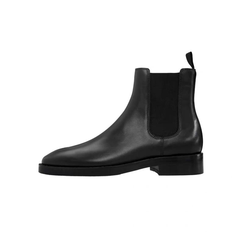 Boots | Wicoeni Chelsea Boot – Block Heel  –  Womens Boots Black